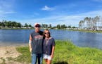 Jim Knebel, a former drag racer, and BIR owner/operator Kristi Copham are two of the thousands in Brainerd for the NHRA nationals this weekend.