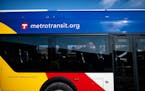 After the ceremony, people were invited to take a ride on the bus. Metro Transit unveiled its first electric bus at a ceremony including Gov. Tim Walz