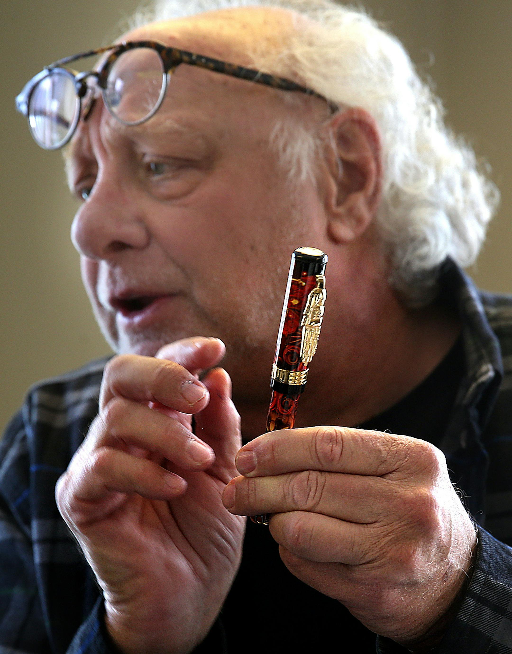 Barry Rubin had to shut down his pen store during the Recession. Now he's betting he can sell a high-end pen as art piece.