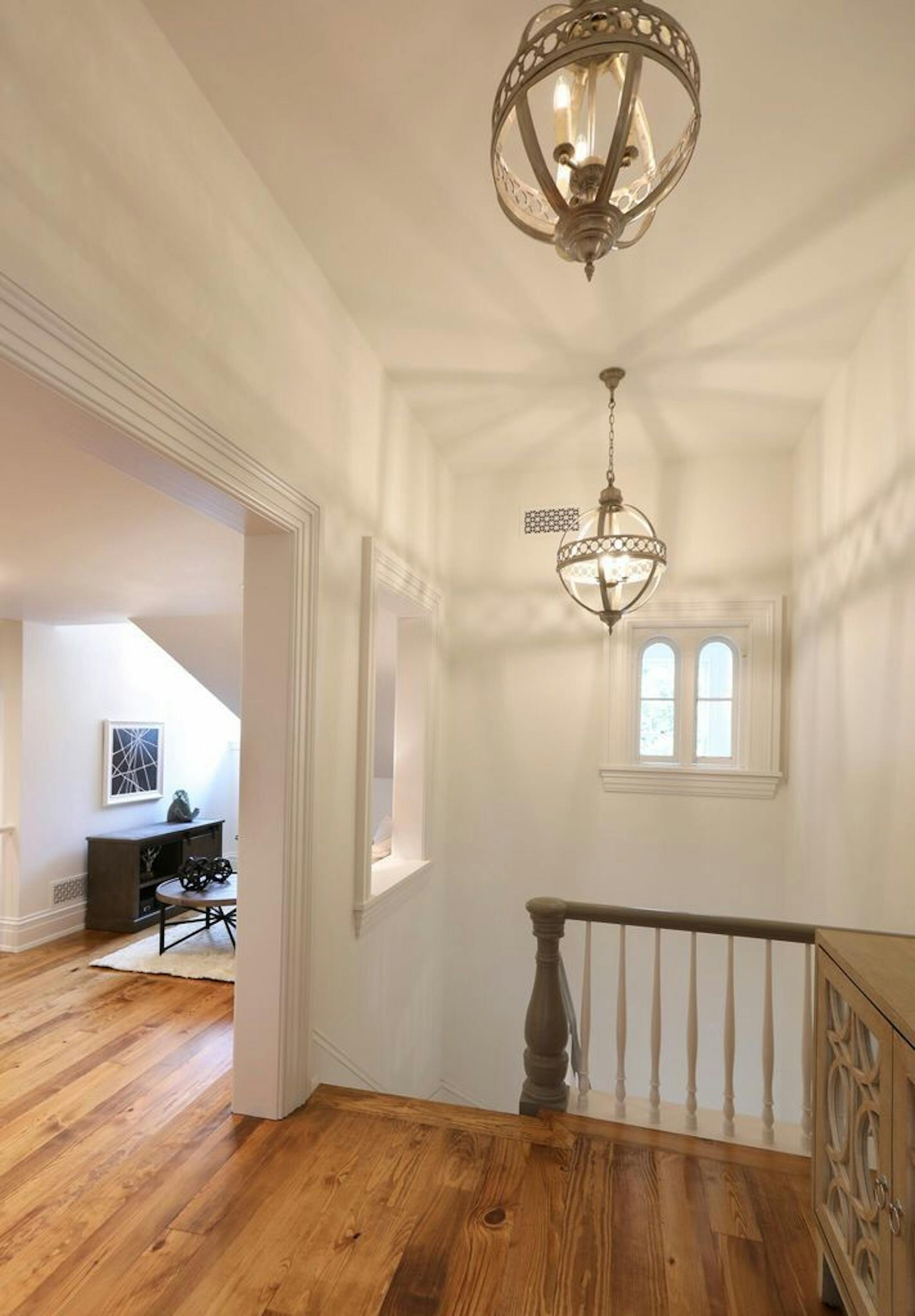 Upstairs hallway.
