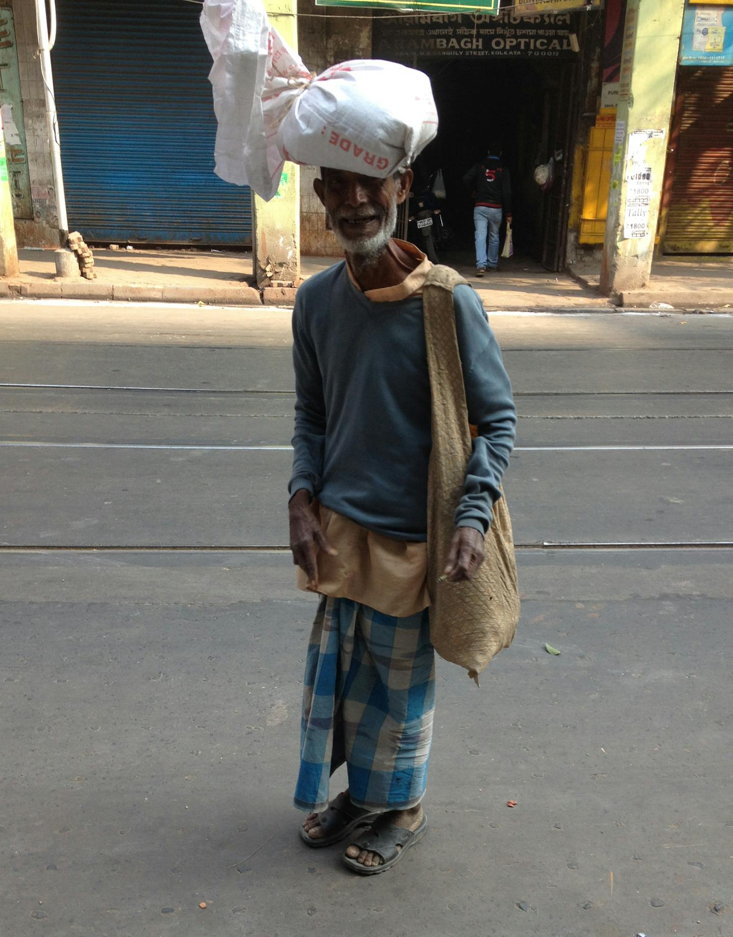 A friendly face in Kolkata, India. Photo by Diane Richard * Special to the Star Tribune