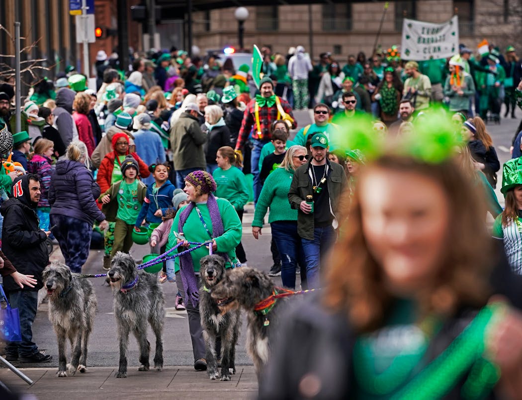 St. Paul’s St. Patrick’s Day Parade was back in 2022 after a pandemic pause.