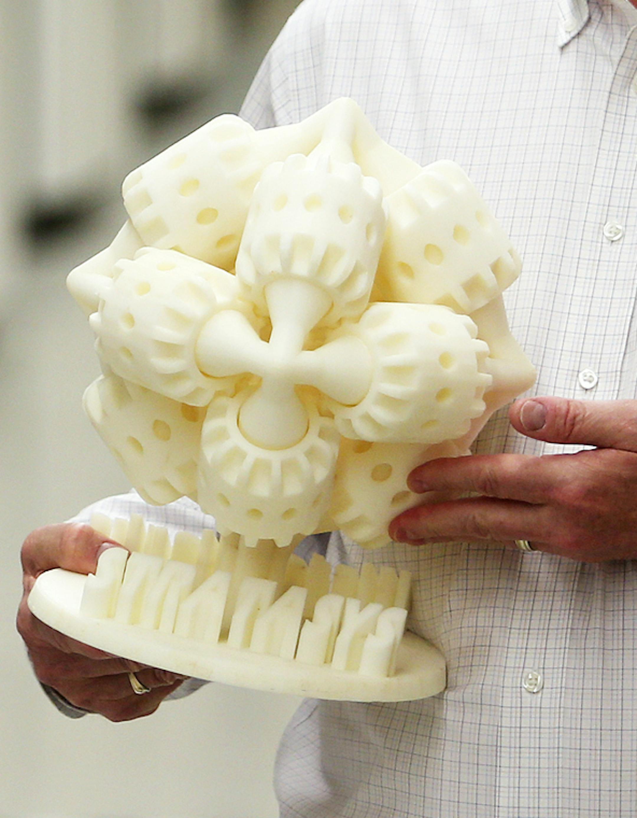 Scott Crump, the chairman and co-founder of Stratasys in Eden Praire, MN on August 29, 2013. ] JOELKOYAMA‚Ä¢joel koyama@startribune Stratasys, which is riding the wave of 3-D printer popularity, is adding about 160 jobs in Minnesota this year, even though it now officially headquartered in Israel. Minnesota is benefitting from last year's merger of Stratasys with Israeli firm Objet, which made the combined firm No. 1 in markets ranging from automotive design to consumer jewelry,