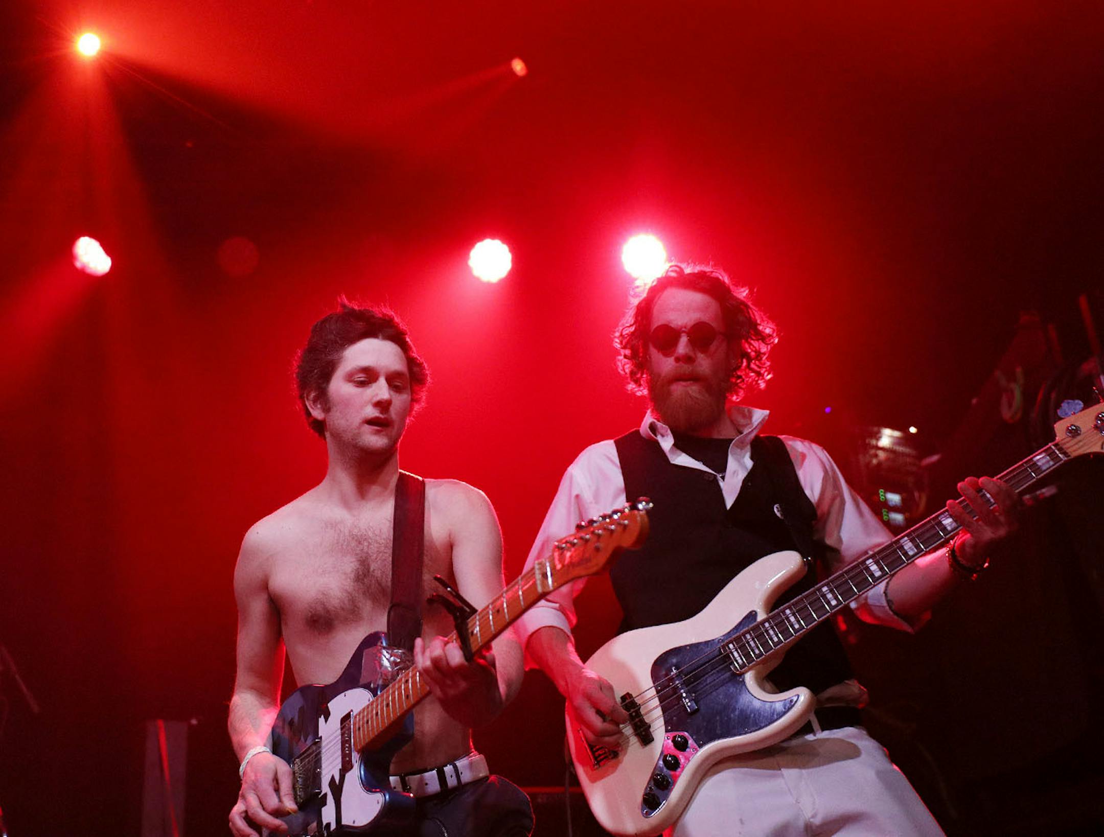 Peter Memorich, and Warren Peterson (bass) with The Bad Man played