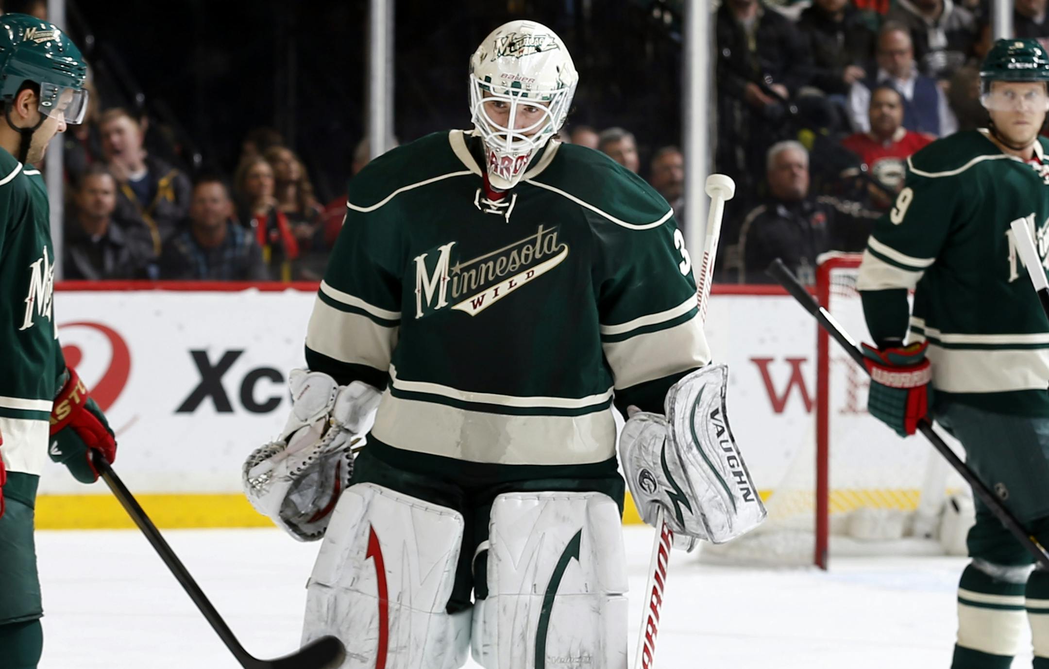 Wild goalie Josh Harding