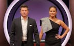 "Love is Blind" cohosts Nick Lachey and Vanessa Lachey.