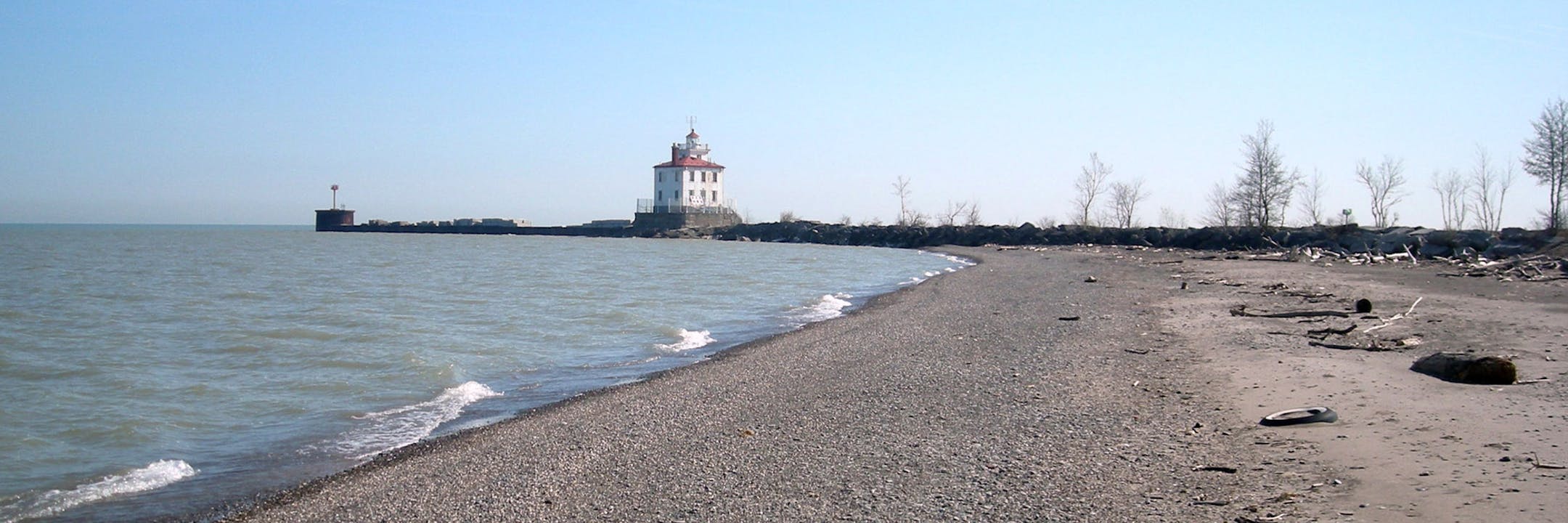 The Fairport Harbor Lighthouse is privately owned and dates to 1925. It marks where the Grand River flows into Lake Erie. ((Bob Downing/Akron Beacon Journal/TNS)
