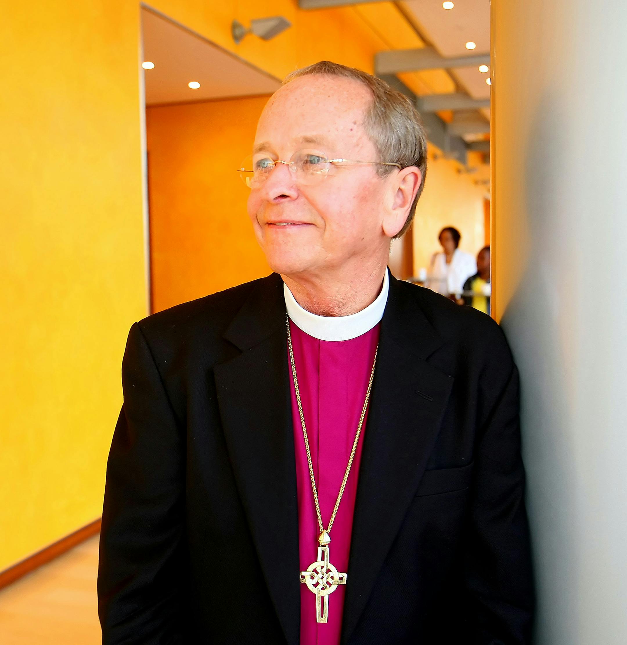 Bishop Gene Robinson in New York in April 2008.