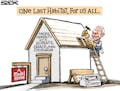 Sack cartoon: Jimmy Carter