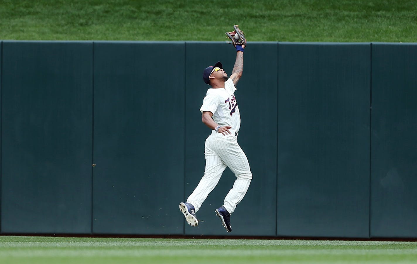 Twins center fielder Byron Buxton