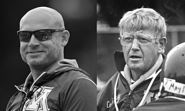 P.J. Fleck and Lou Holtz were two football coaches on the rise who made the Gophers a winner.