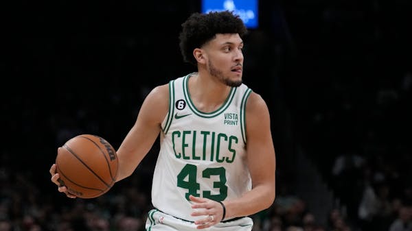 Justin Jackson played 23 games with the Celtics last season and has averaged 6.0 points per game in his career since being drafted No. 15 overall in 2