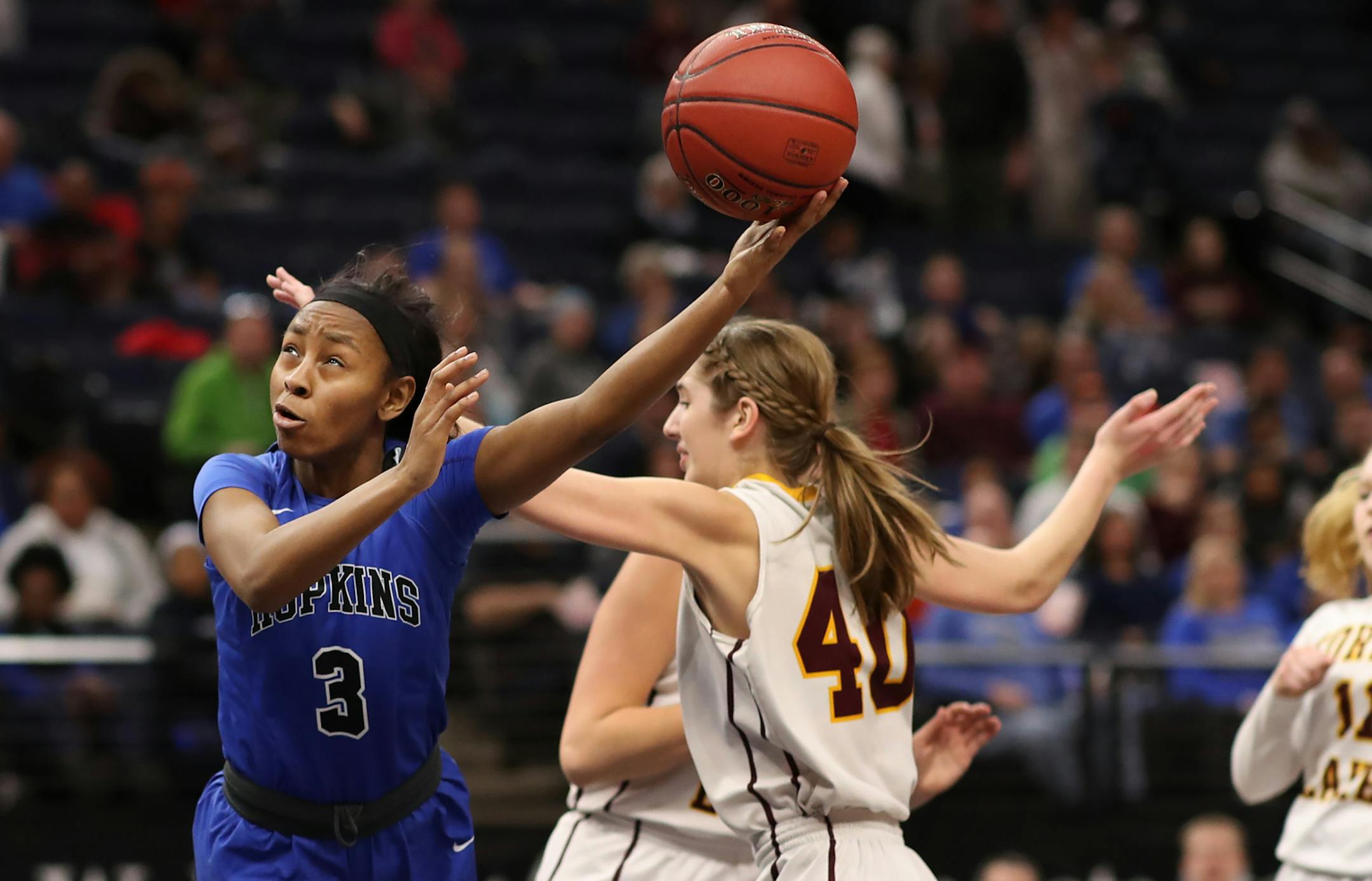 Guard Raena Suggs will attend the University of Nevada, where she is promised more of the academic help that has worked for her at Hopkins.