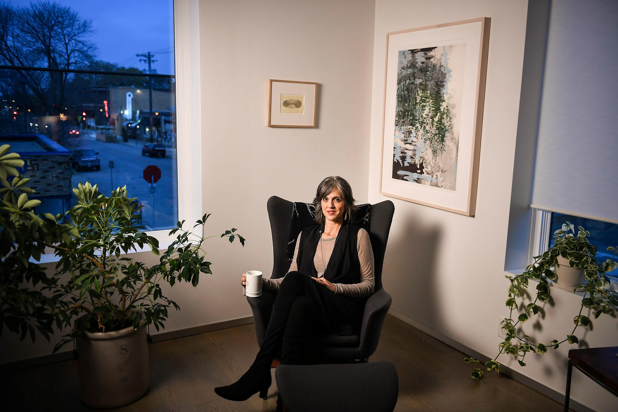 Walker Art Center Executive Director Olga Viso sat for a portrait in her home recently.