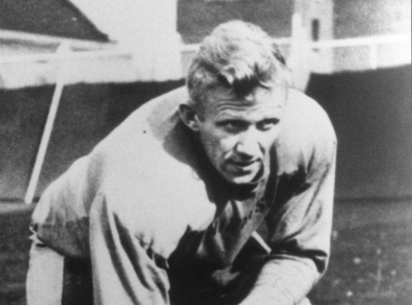 Undated file photo of Edwin Widseth, former University of Minnesota Gophers football player in the 1930s.