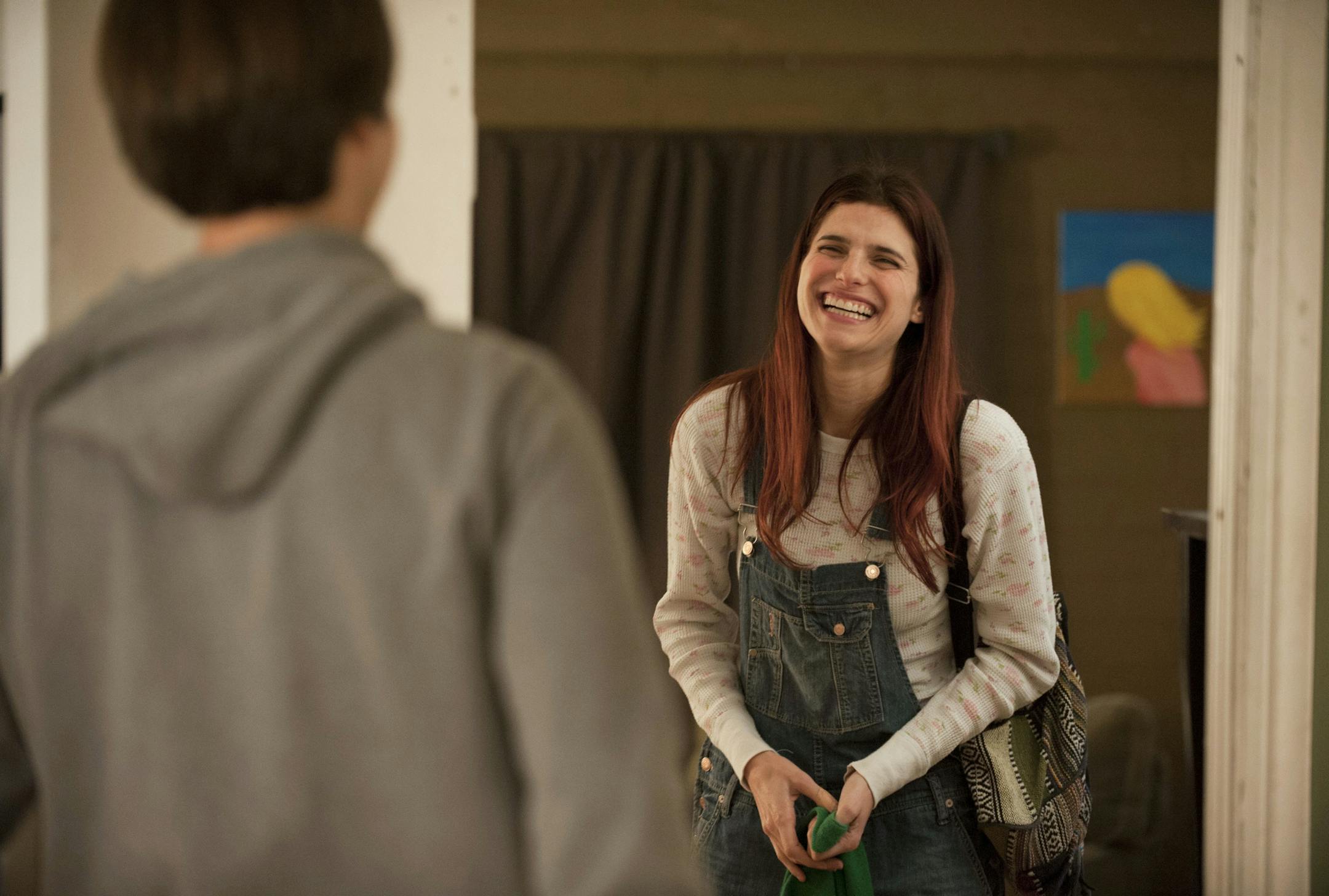 Demetri Martin and Lake Bell in the film directed by her, ‚ÄúIn a World ‚Ä¶,‚Äù in an undated handout image. Bell stars as an underused voice-over artist in her directing debut, the comic ‚ÄúIn a World ‚Ä¶.‚Äù (Seamus Tierney/Roadside Attractions via The New York Times) -- NO SALES; FOR EDITORIAL USE ONLY WITH STORY SLUGGED WORLD FILM REVIEW. ALL OTHER USE PROHIBITED. ORG XMIT: MIN20130814162153