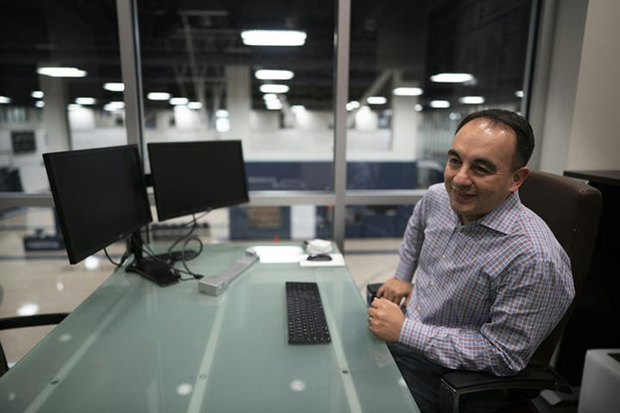 Gersson Rosas, the Timberwolves' president of basketball operations.
