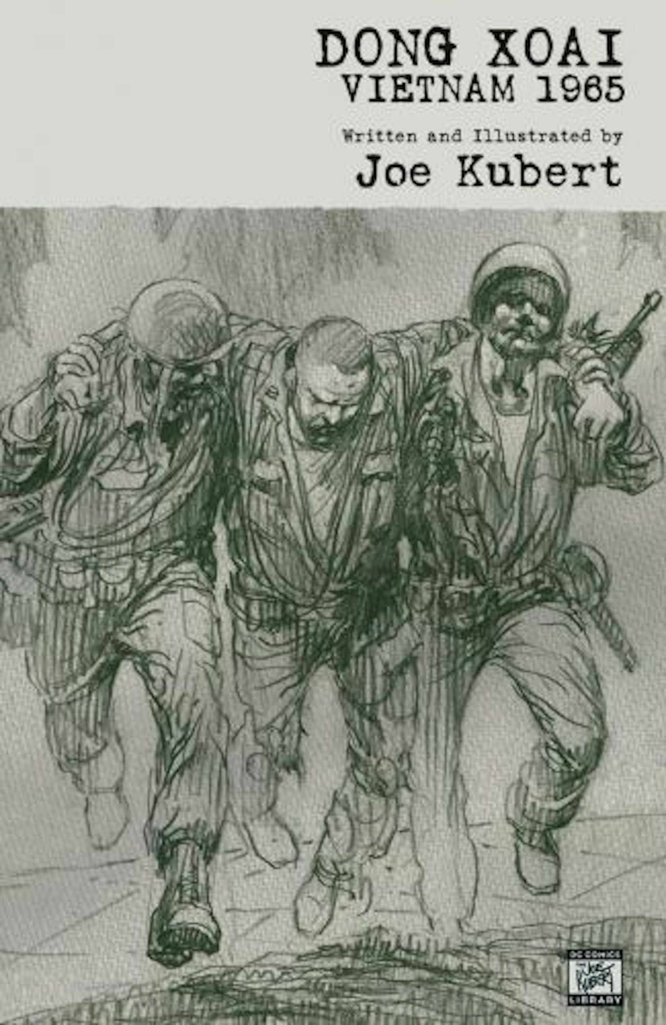 The graphic novel "Dong Xoai," written and illustrated by Joe Kubert.