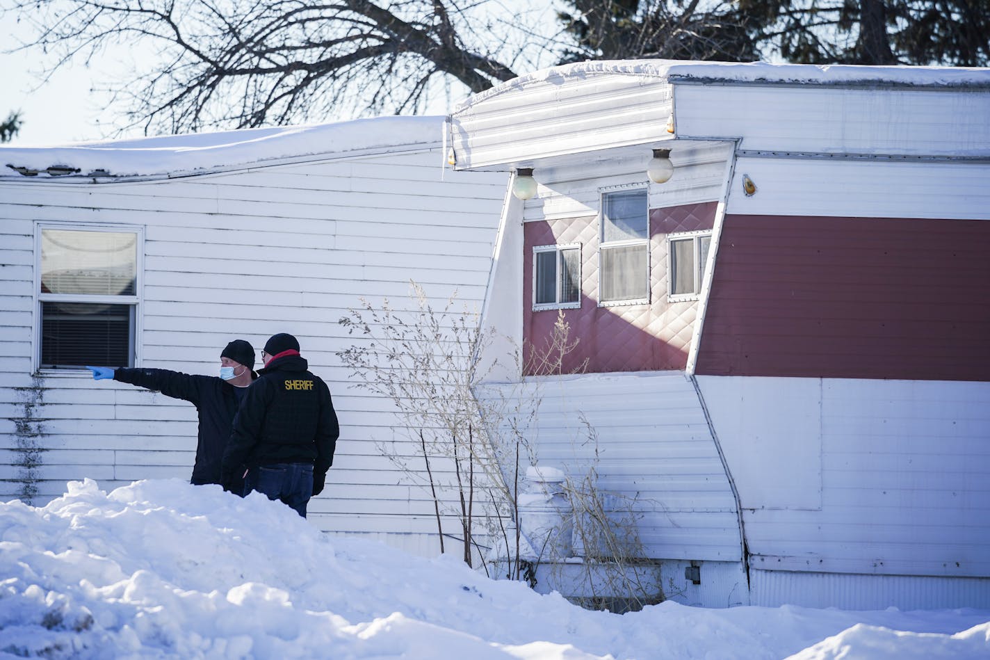 Investigators with the Buffalo Police Department, Wright County Sheriff and Minneapolis Police searched the residence of shooting suspect Gregory Paul Ulrich.