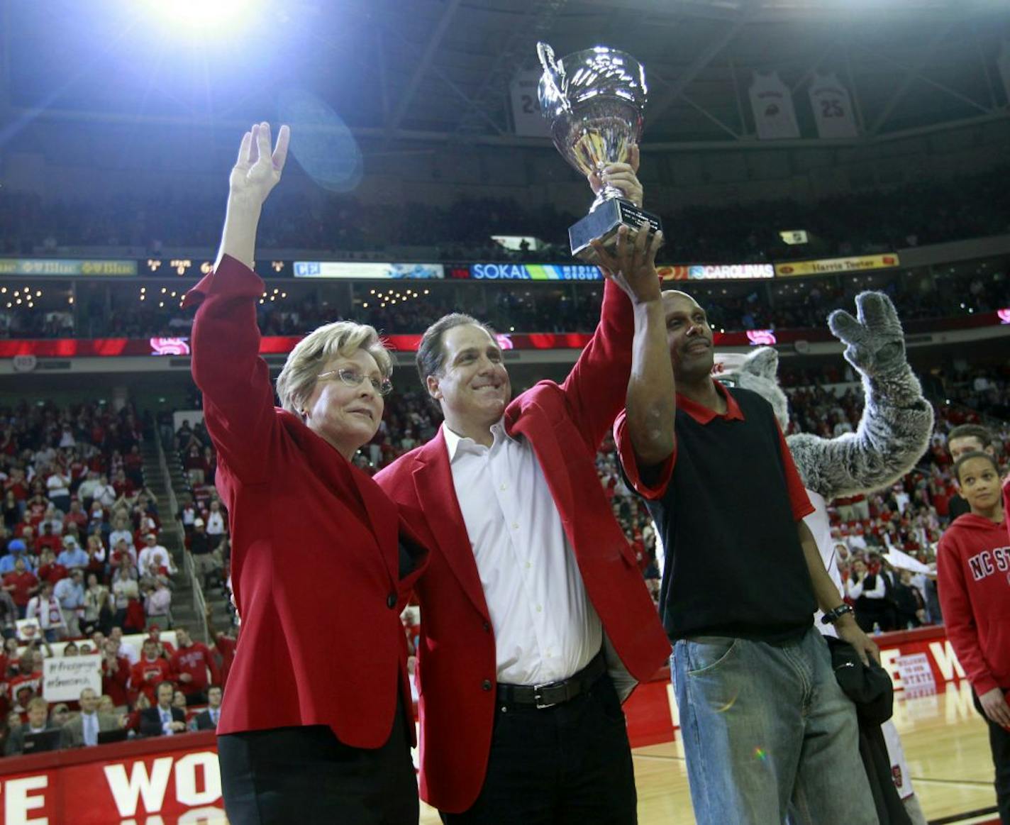 orth Carolina State athletic director Debbie Yow (left) previously was AD at Maryland and has overseen several professional organizations.