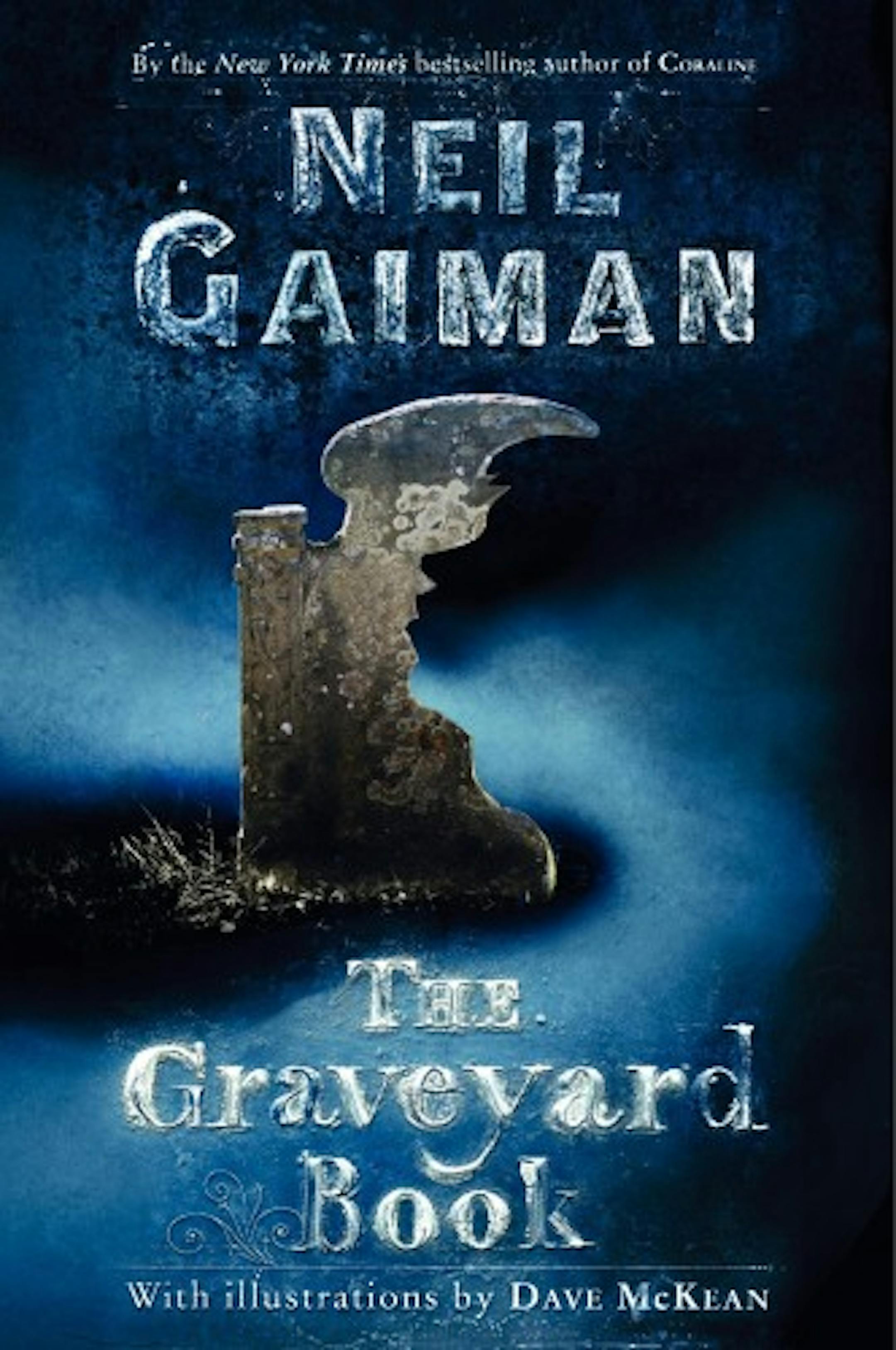 In this photo released by HarperCollins, the cover of "The Graveyard Book," by Neil Gaiman is shown.