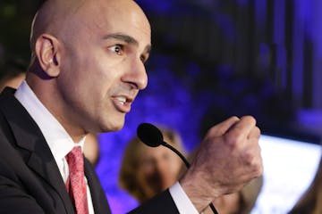 California Gubernatorial candidate Neel Kashkari speaks during a election night rally Tuesday, Nov. 4, 2014 in Costa Mesa, Calif. (AP Photo/Chris Carl