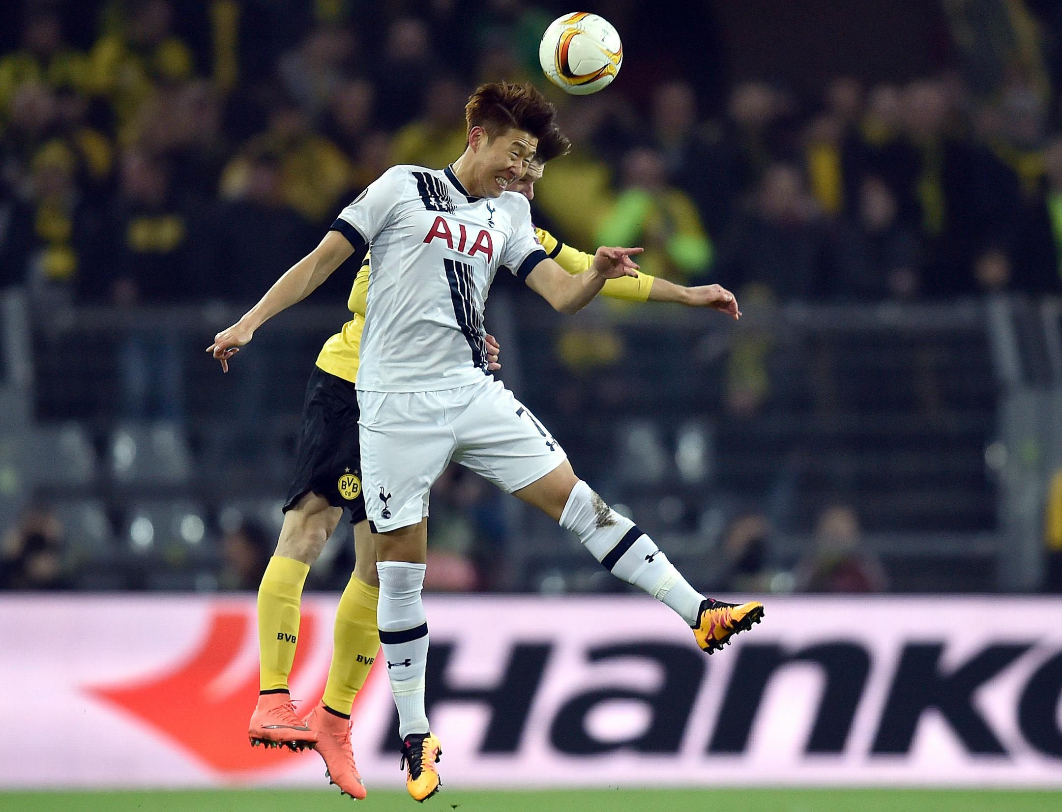 With Tottenham currently second and aiming to become champion for the first time since 1961, South Korea coach Uli Stielike agreed to let forward Son Heung-Min stay in England rather than be picked for matches against Lebanon and Thailand.