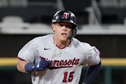 The Twins’ Gio Urshela circled the bases after hitting a two-run homer in the first inning, but that was the only offense the team produced in a 3-2