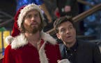 T.J. Miller as Clay Vanstone and Jason Bateman as Josh Parker in the film "Office Christmas Party." (Glen Wilson/DreamWorks Pictures) ORG XMIT: 119399