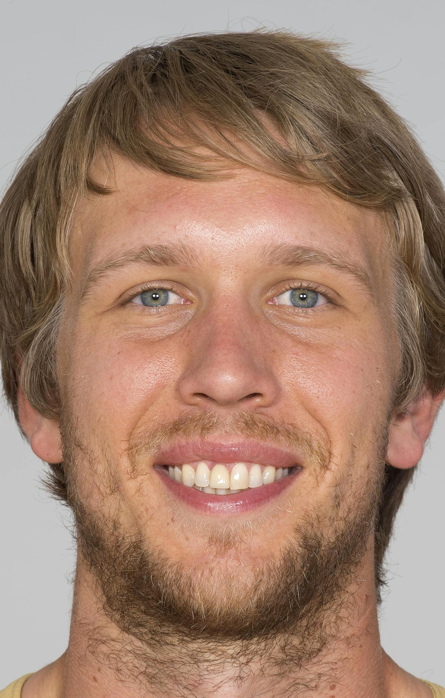 This is a 2015 photo of Nick Foles of the St. Louis Rams NFL football team. This image reflects the St. Louis Rams active roster as of Tuesday, June 9, 2015 when this image was taken. (AP Photo) ORG XMIT: NFLHS15