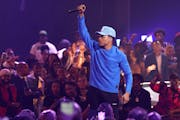 Chance the Rapper performs at the BET Awards in June 2022,at the Microsoft Theater in Los Angeles. The Grammy winner will take the Grandstand stage Au