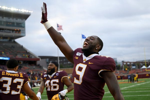 Gophers football just misses ranking in Associated Press Top-25 poll
