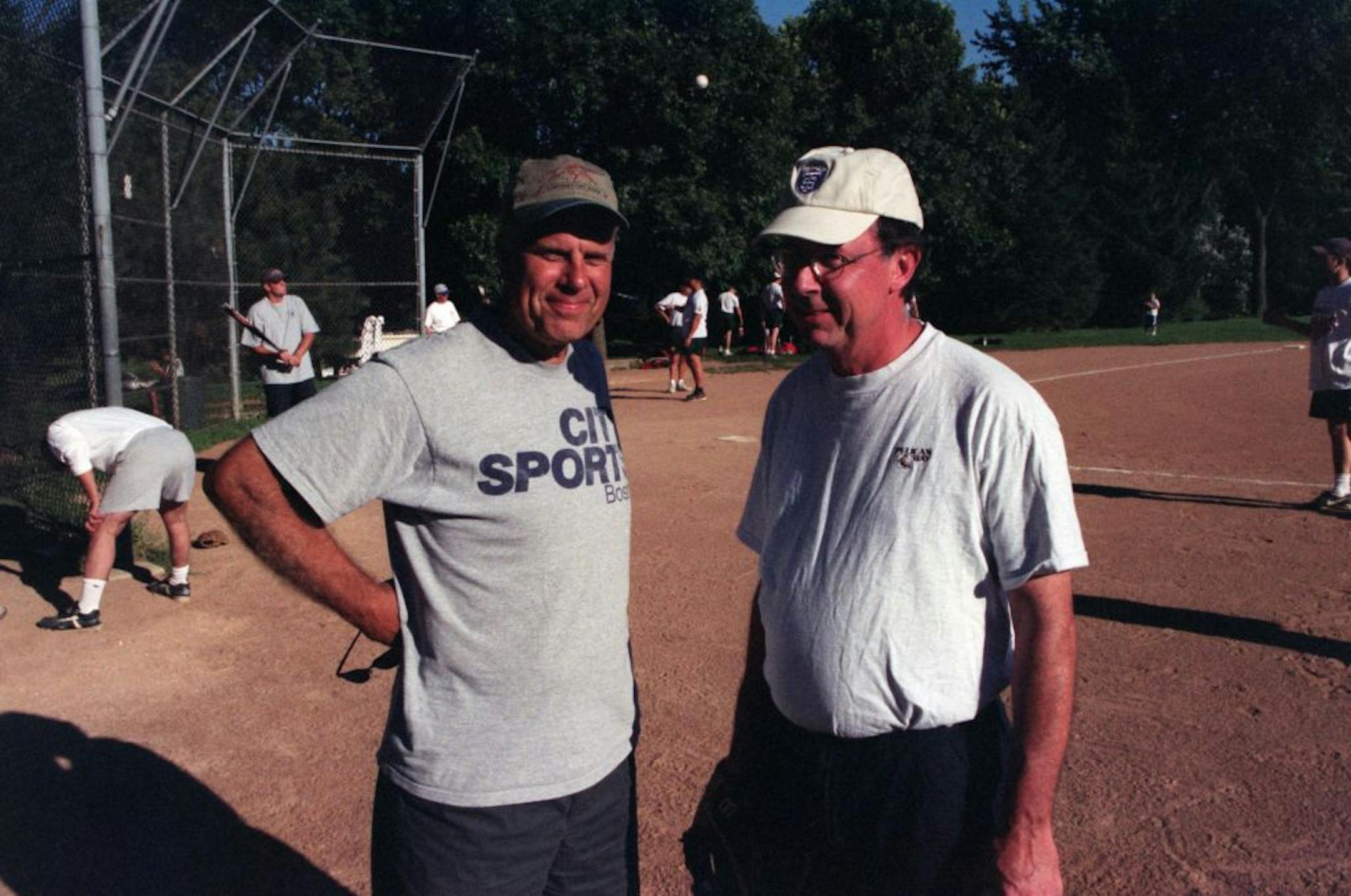 Ray Gavin (left) and John Hannahan (right) survived a lightning strike together at the 1991 U.S. Open at Hazeltine National Golf Club.