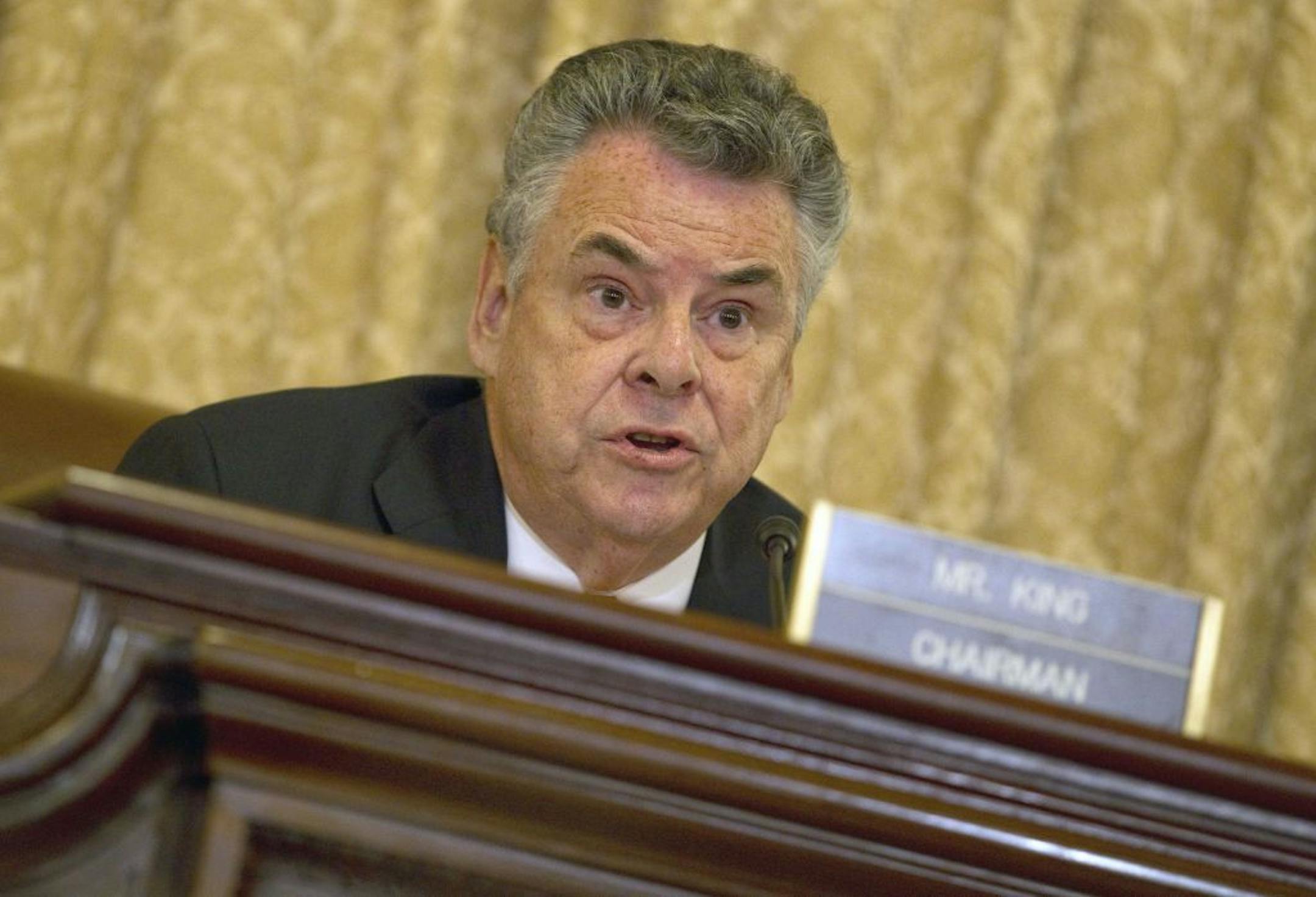House Homeland Security Committee Chairman Rep. Peter King, R-N.Y. presides over the committee's hearing on Islamic radicalization in the U.S.