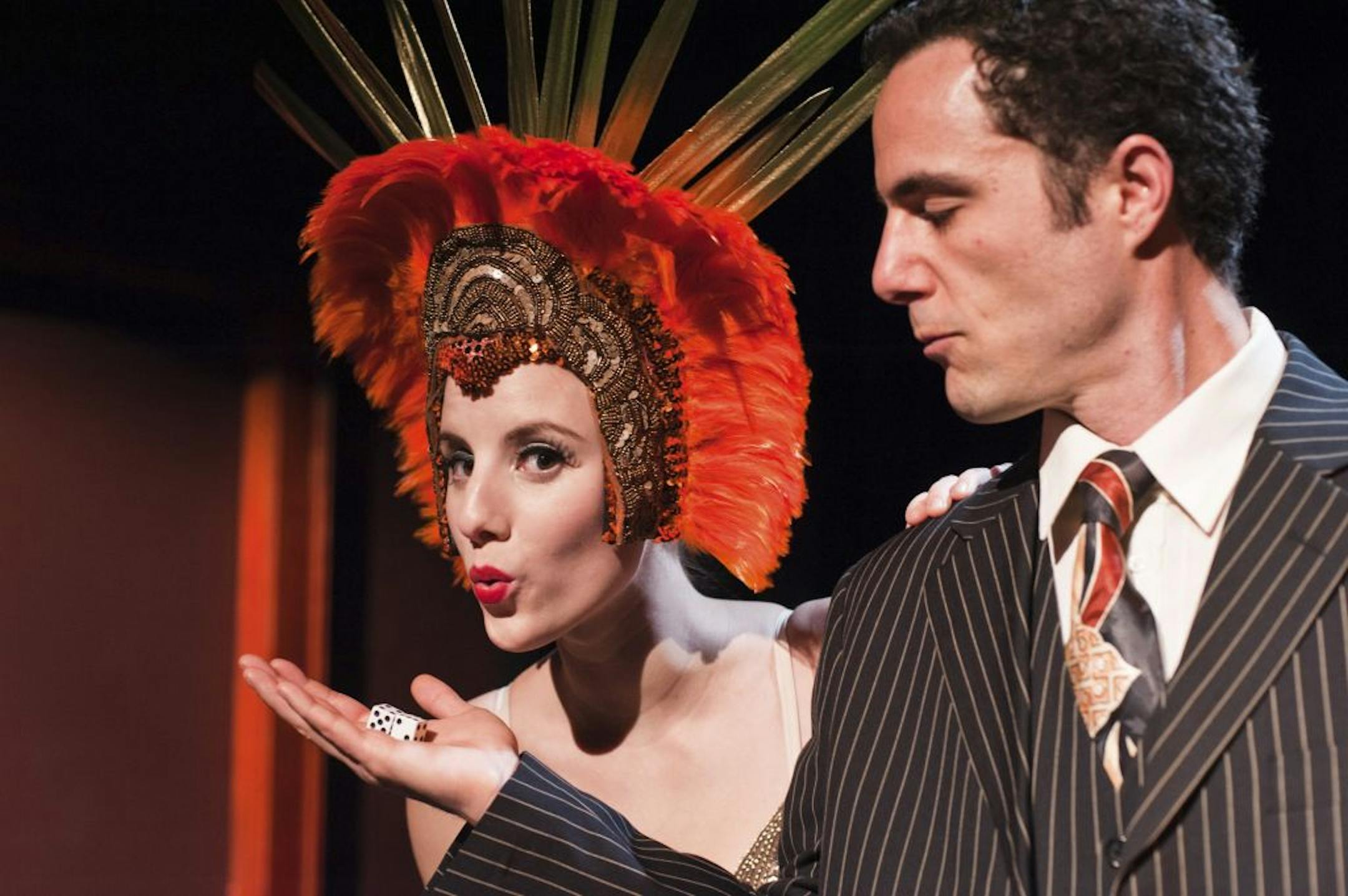 Anna Sundberg and John Riedlinger in Carson Kreitzer's "Flesh and the Desert" by Workhaus Collective.