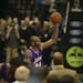 Kobe Bryant acknowledged the crowd after he was presented with the game ball after moving past Michael Jordan on the all time scorers list in the seco