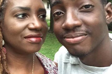 Family photo: LaDonna Redmond and her son, Wade, who died this week.