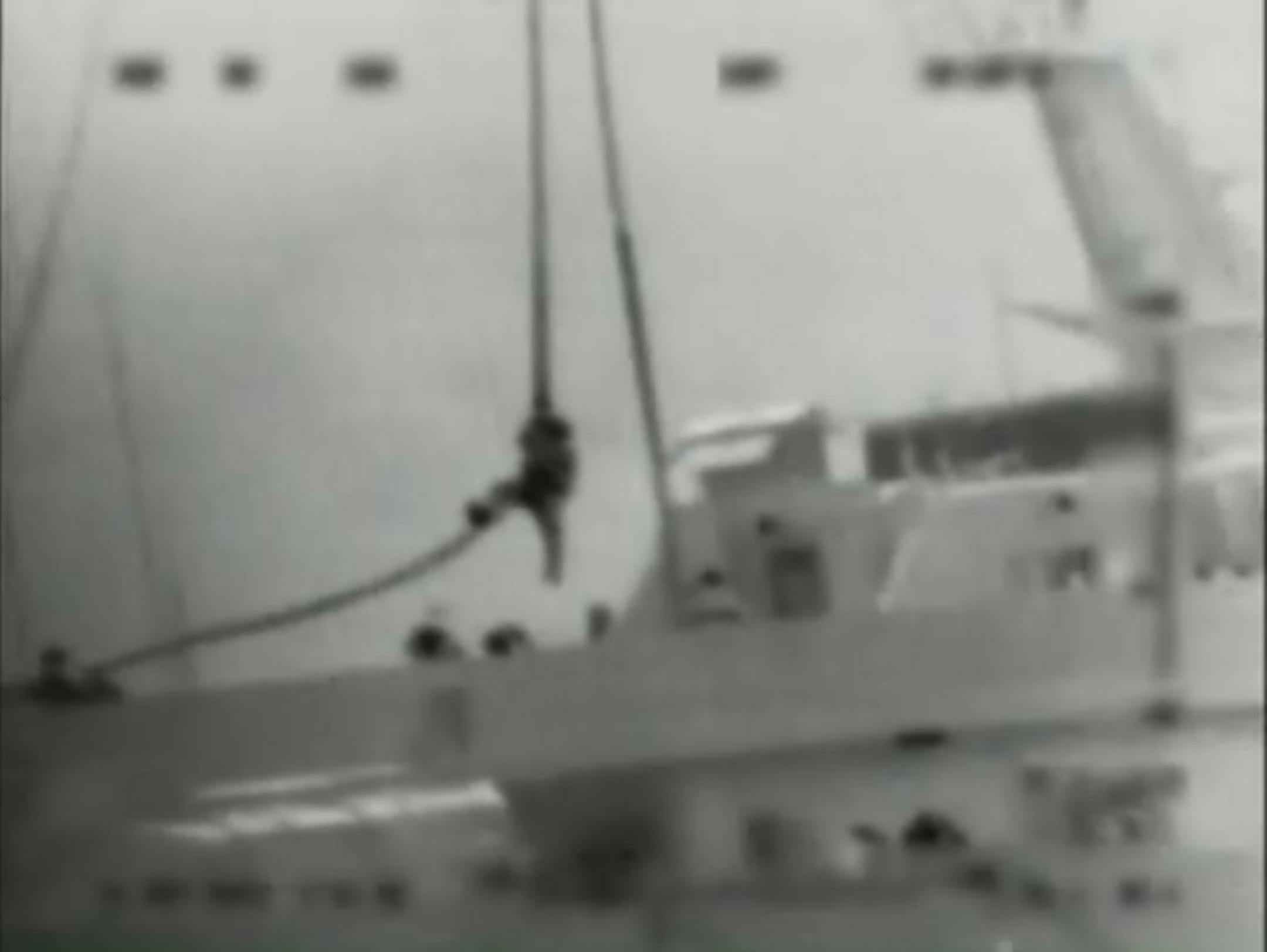FILE - This file image made from video provided by the Israeli Defence Force on Monday, May 31, 2010 shows what the IDF says is one of several commandos being dropped onto the Mavi Marmara ship by helicopter in the Mediterranean Sea.