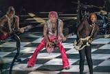 Machine Gun Kelly performs at Xcel Energy Center on Thursday, July 28, 2022 in St. Paul.
