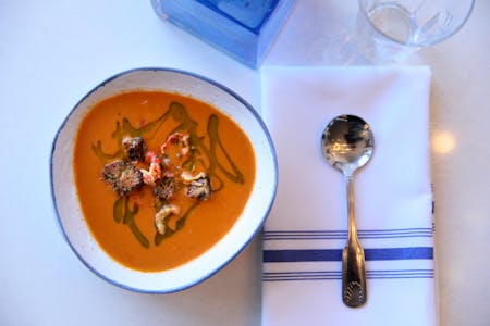 Justin Sutherland's original Pearl & the Thief in Stillwater served dishes like Crawfish Bisque. The chef will revive the concept in Minneapolis later