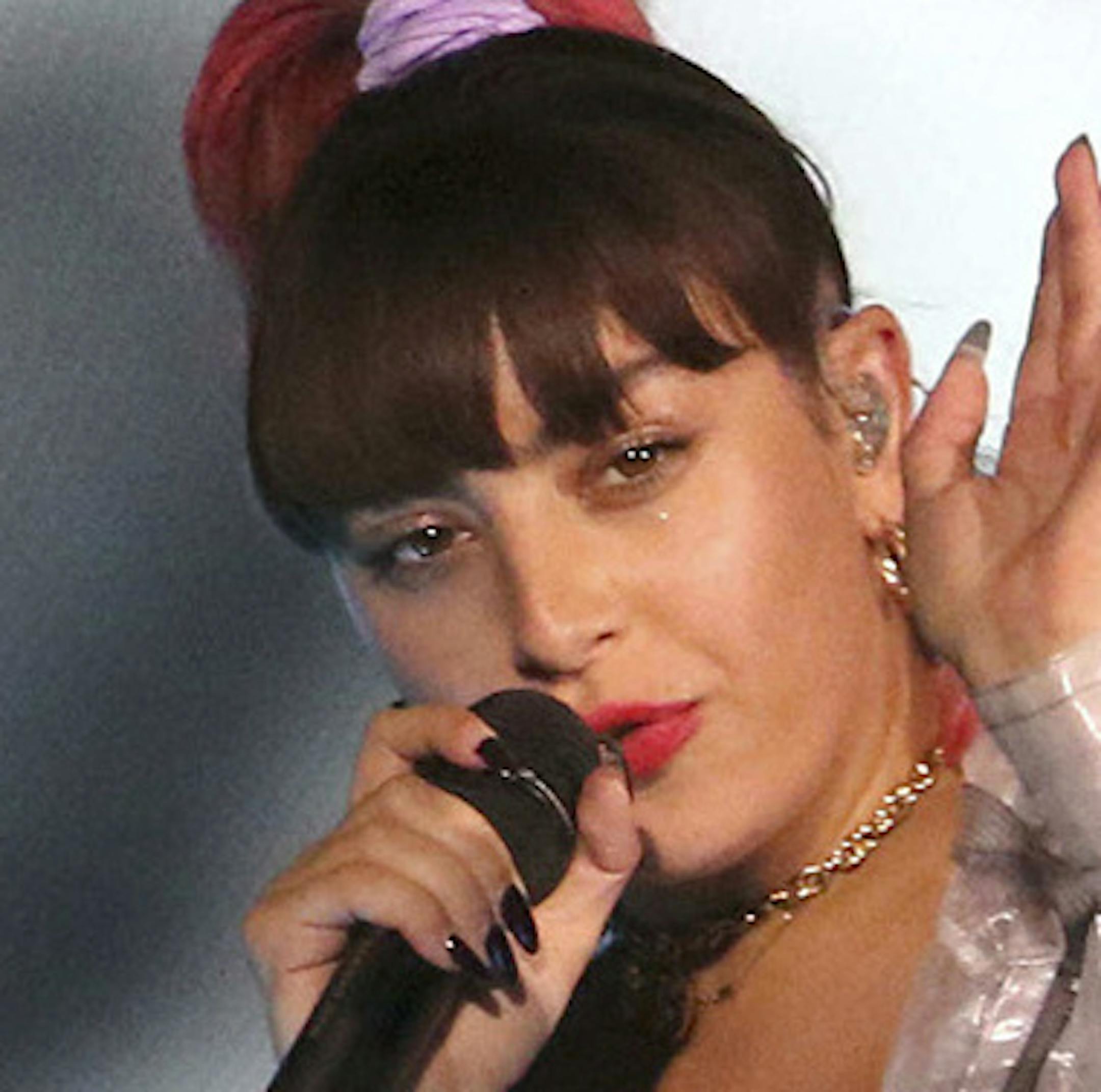 Charli XCX performs during the Taylor Swift Reputation Stadium Tour at Mercedes-Benz Stadium on Friday, August 10, 2018, in Atlanta. (Photo by Robb Cohen/Invision/AP) ORG XMIT: INVW