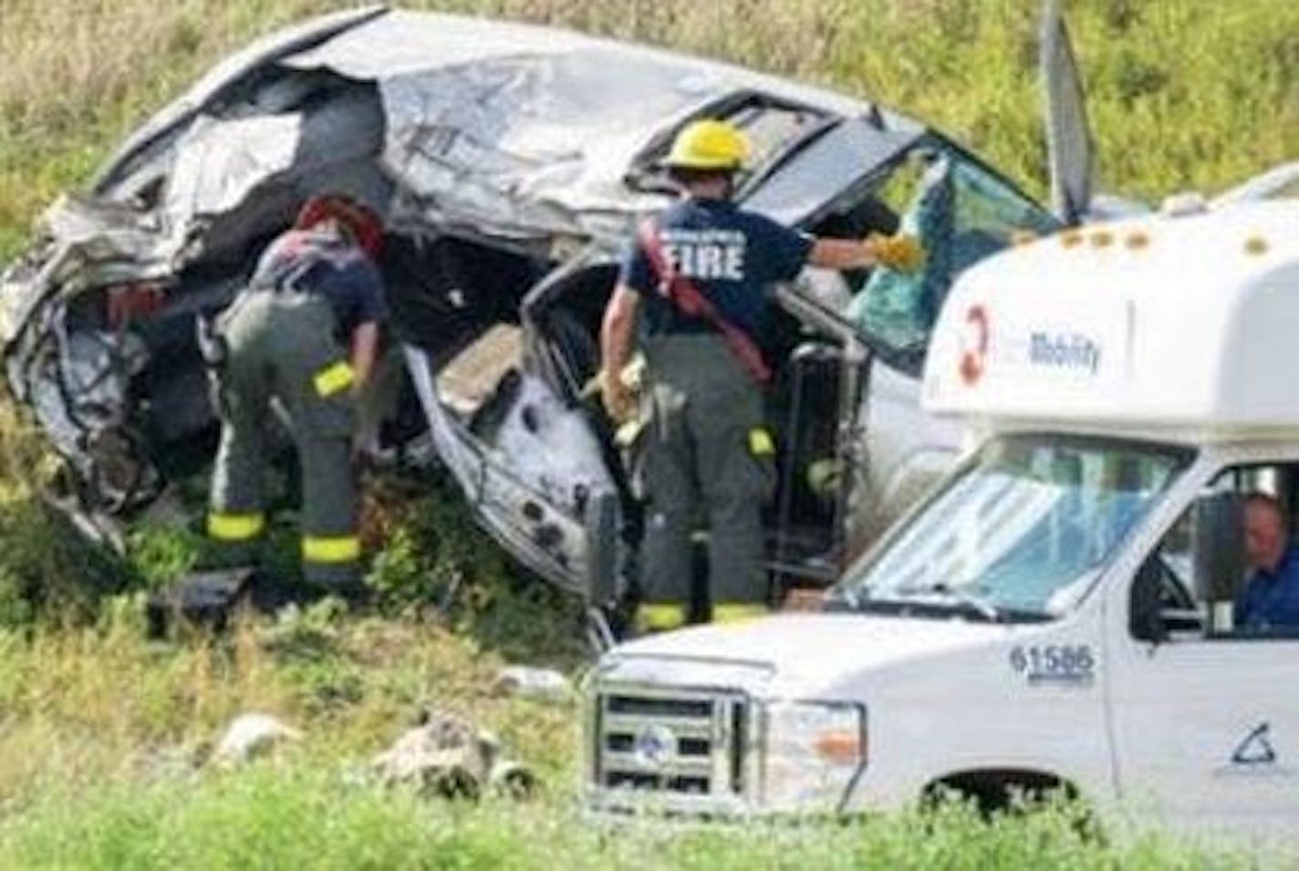 One person was killed and another hurt in this crash in Minneapolis in 2018.