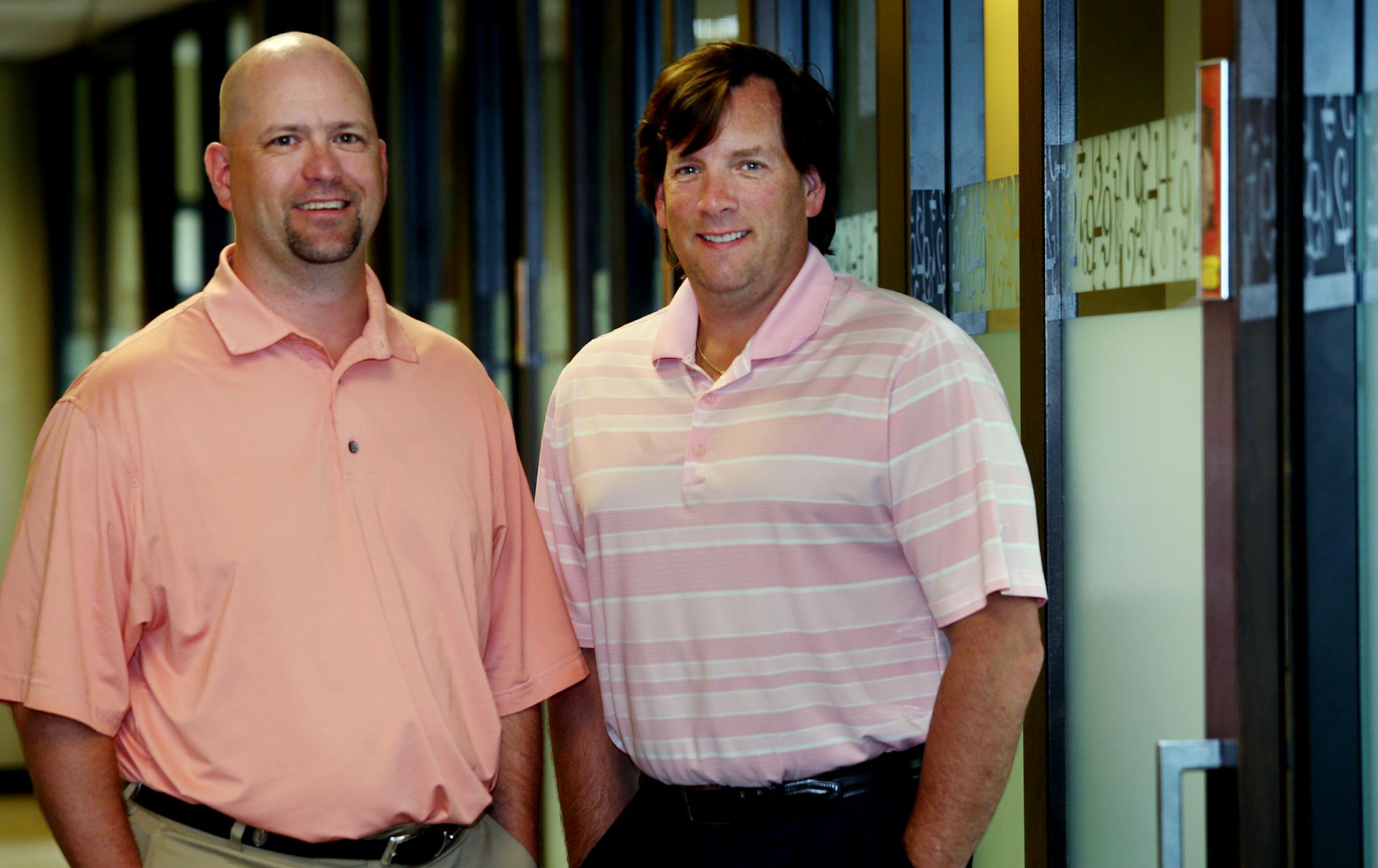 John Heutmaker, Managing Partner (left) and Bo Nickoloff of Heutmaker Business Advisors. ] JOELKOYAMA&#x201a;&#xc4;&#xa2;jkoyama@startribune Edina, MN on June 2, 2014.
