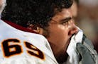 Jeremiah Carter was a Gophers tackle from 1998-2002. He has been the athletic department's director of compliance since 2015, and part of his duties i