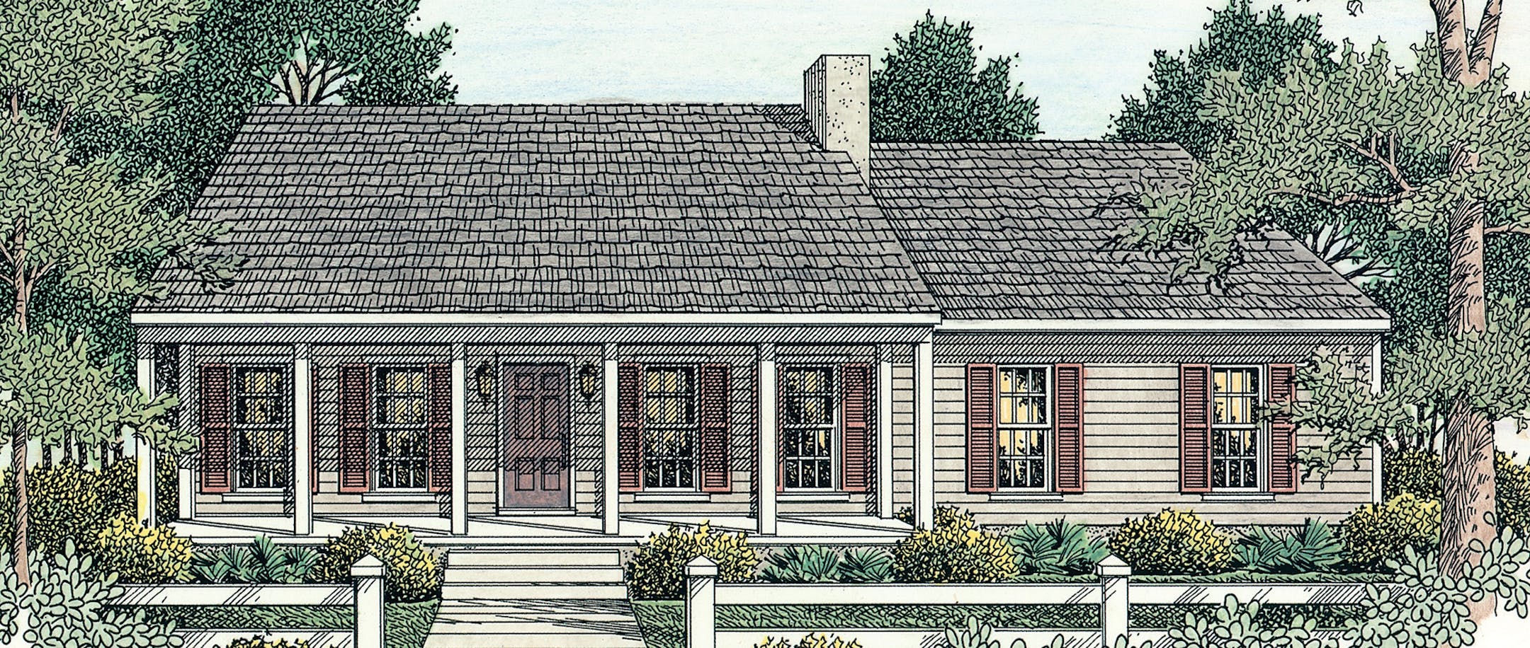 Home plan: Modest Cape Cod lives large.