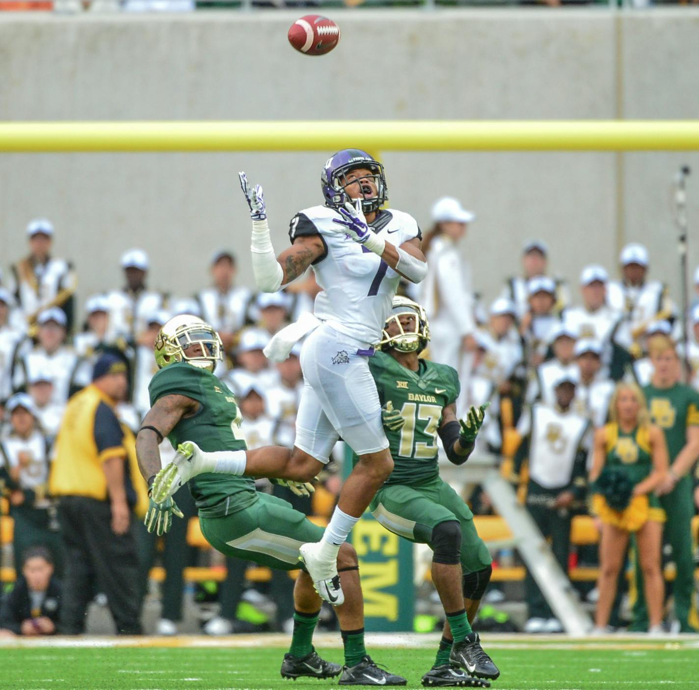 TCU wide receiver Kolby Listenbee.