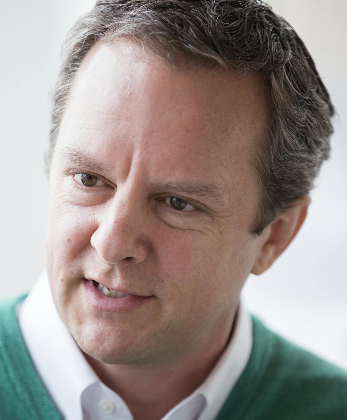 Dave Clark, president of Yoplait U.S. talks during an interview at General Mills headquarters in Golden Valley on Thursday, March 12, 2015. ] LEILA NAVIDI leila.navidi@startribune.com /