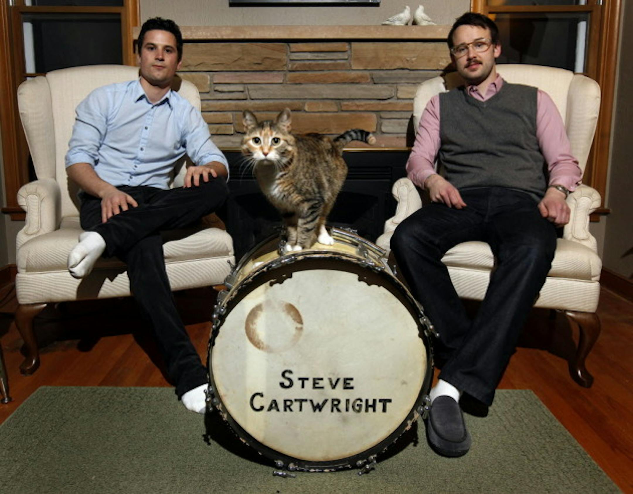 Peter Pisano, left, and Brian Moen will issue the second Peter Wolf Crier album Sept. 5. / Star Tribune file photo