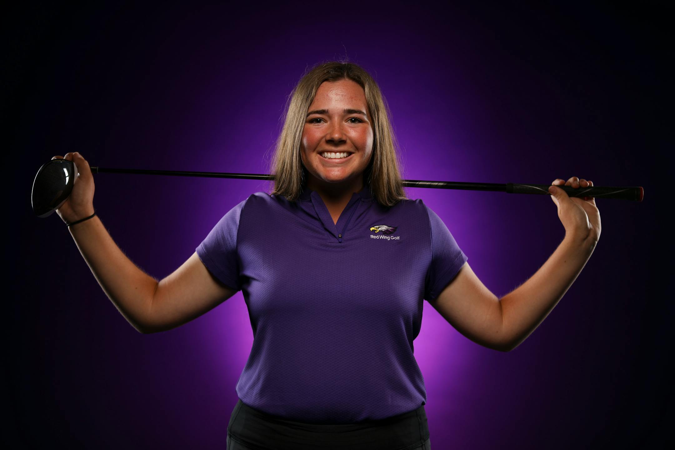 Red Wing's Sophia Yoemans, the Girls' Golf Metro Player of the Year, shot a blistering 15-under-par 129, setting state tournament and course records, to win the Class 2A girls' tournament earlier this month.