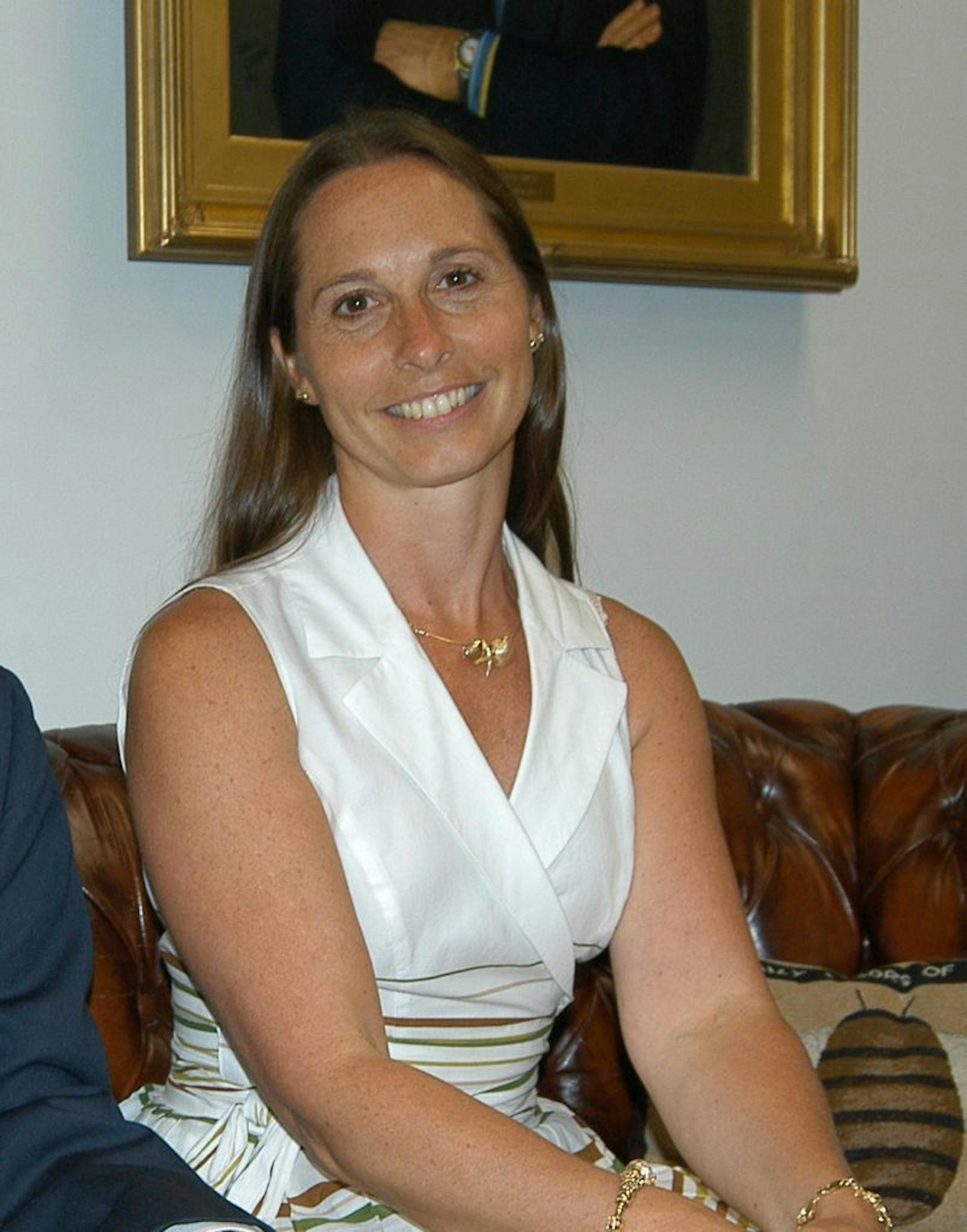 This July 2010 photo provided by the Newtown Bee shows Dawn Lafferty Hochsprung, principal at Sandy Hook Elementary School, in Newtown, Conn.